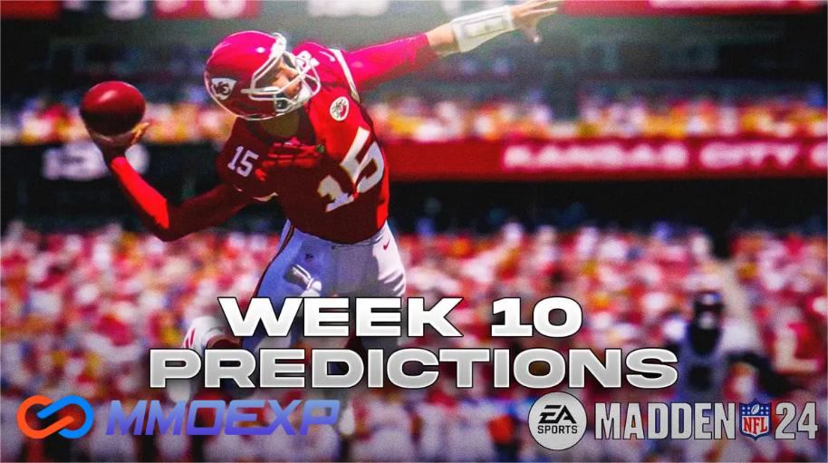 Madden 24 Simulates NFL Games - Week 10 Predictions