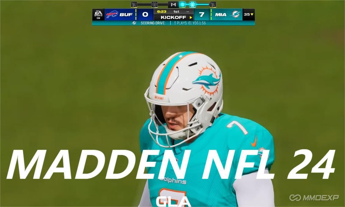 A Madden 24 Simulation of Dolphins vs. Bills in Week 18