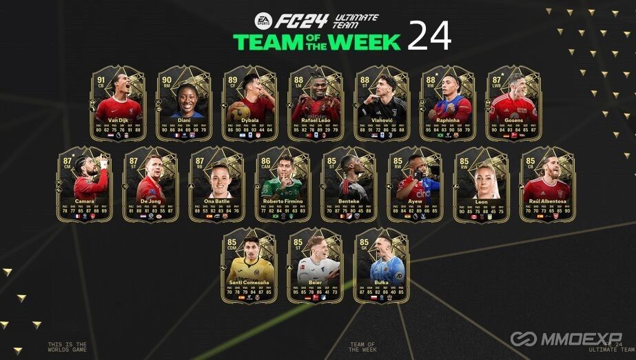 EA FC 24 TOTW 24: Team of the Week 24 Card Revealed