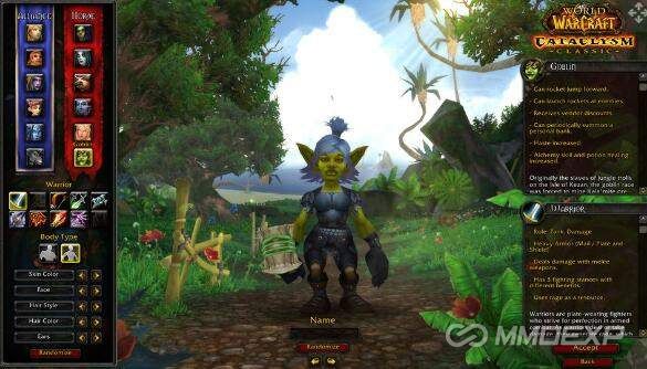 The Class Choices for Cataclysm's Worgen and Goblin in WoW Classic