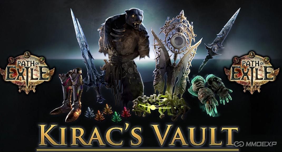 Path of Exile: Kirac Vault Pass rewards for free and premium tracks