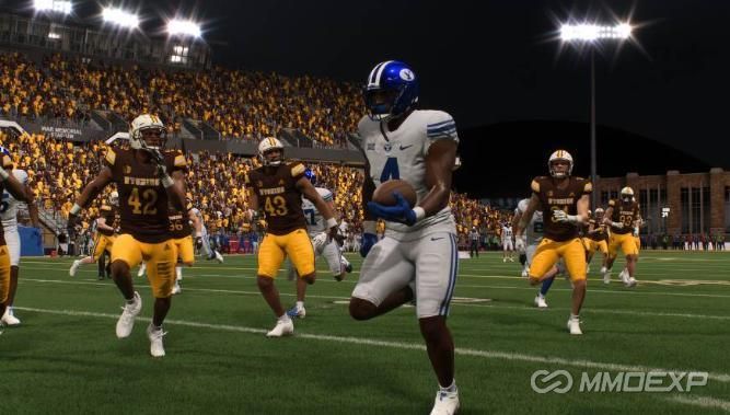 EA Sports College Football 25 Simulates BYU vs. Wyoming Matchup