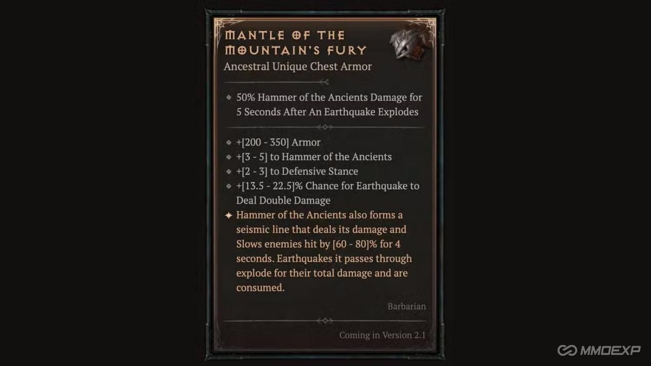 Diablo 4 Season 7: New Unique Items for Every Class