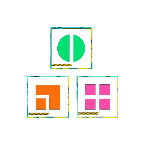 Sample Bundle:1500 Green+750 Orange+300 Purple