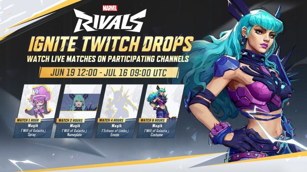 Marvel Rivals June 2025 Twitch Drops: How to Unlock Free Magik Cosmetics