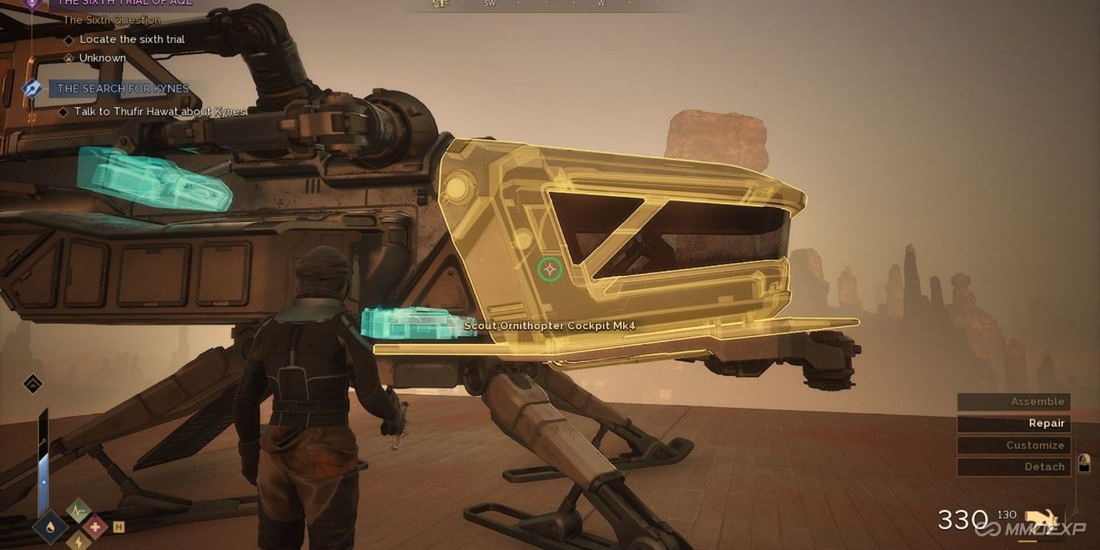 Dune Awakening: How to Unlock and Craft the Assault Ornithopter Cockpit Mk5