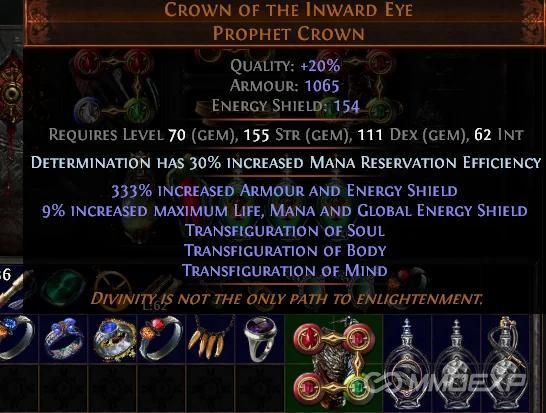 How to Use Crown of the Inward Eye Effectively in Path of Exile