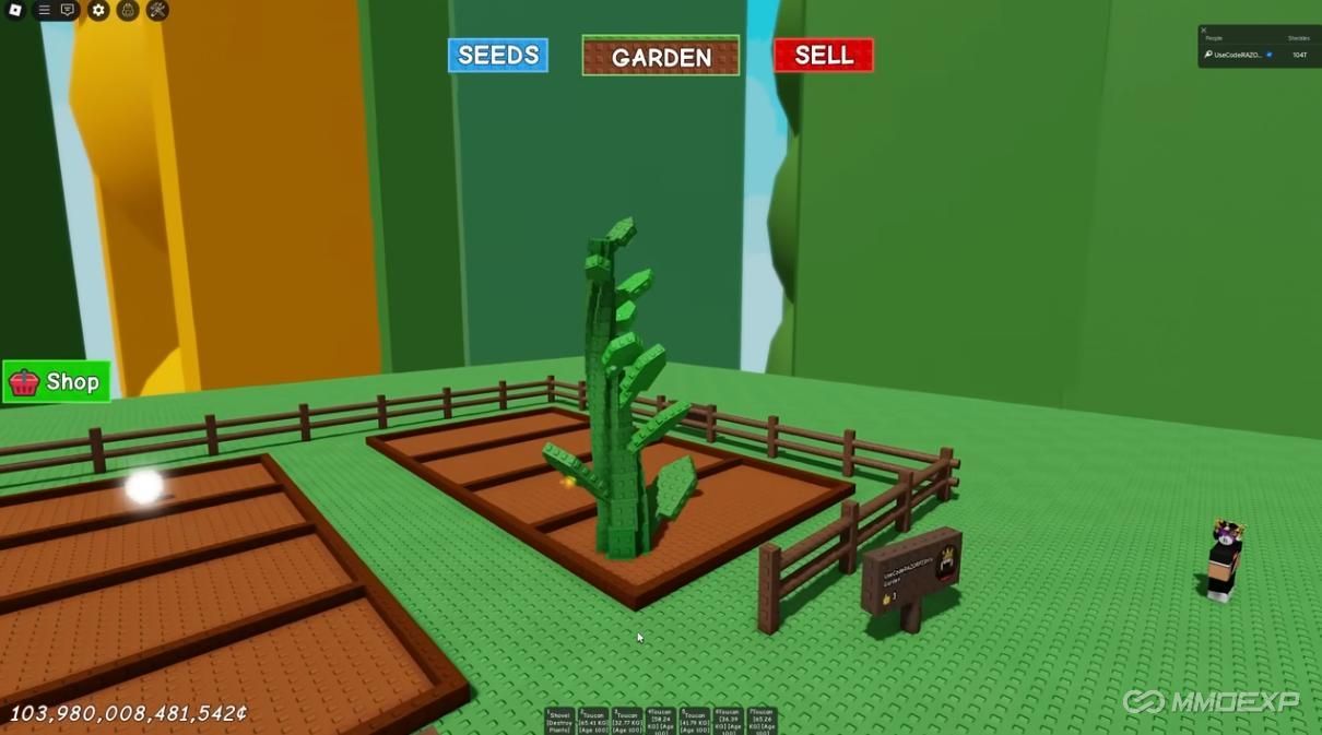 Grow a Garden: When Virtual Seeds Become Colossal Creations