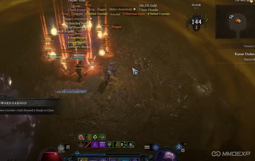 Diablo 4 Season 10: Infinite Rewards in Kurest Under City