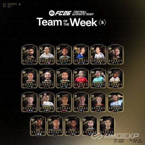FC 26 TOTW 5 Revealed: Full List of Cards