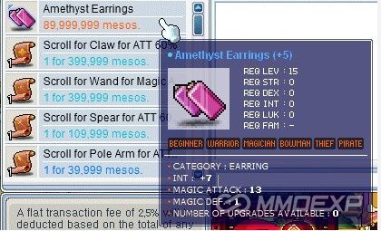 How to Get Amethyst Earrings in MapleStory Artale