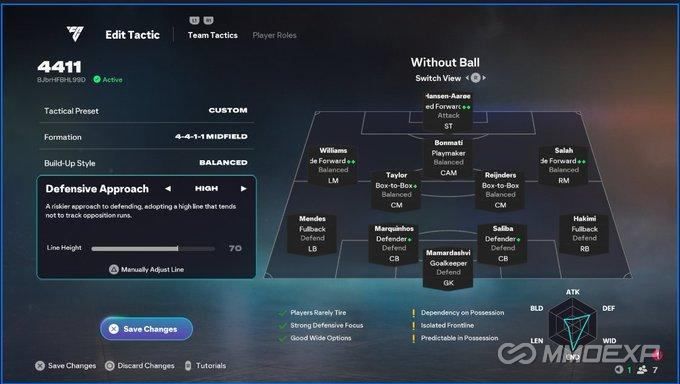 FC 26: Why the 4-4-1-1 Tactics Works So Well