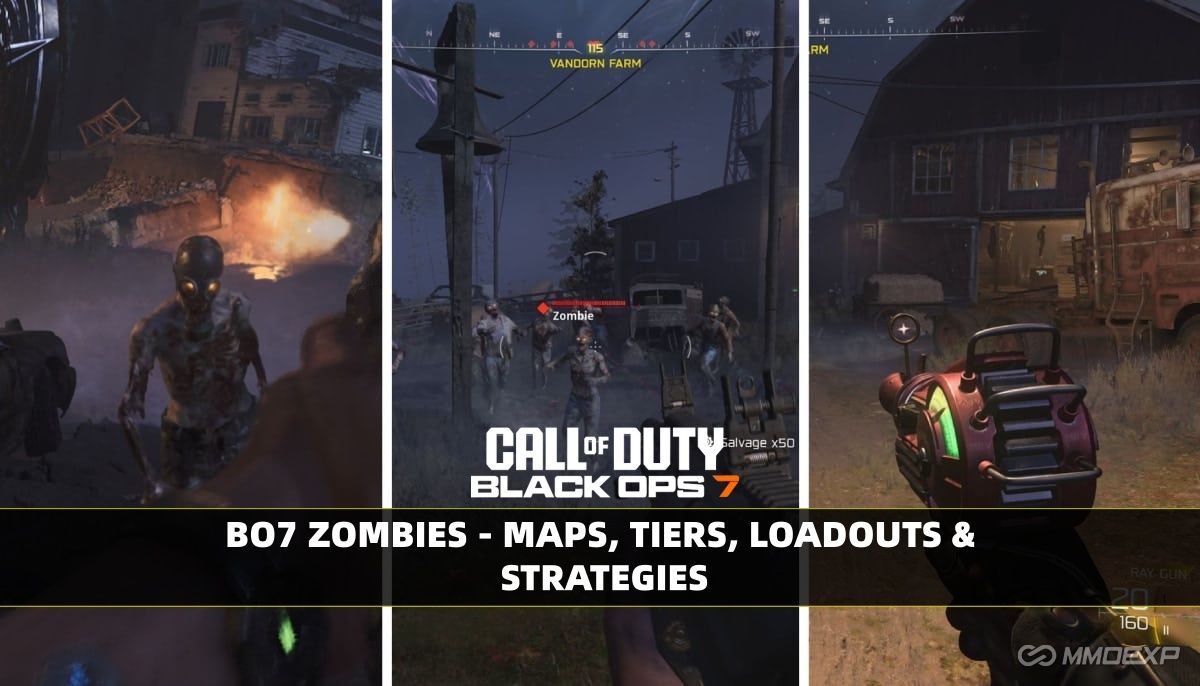 Black Ops 7 Zombies: Maps, Tiers, Loadouts and Strategies