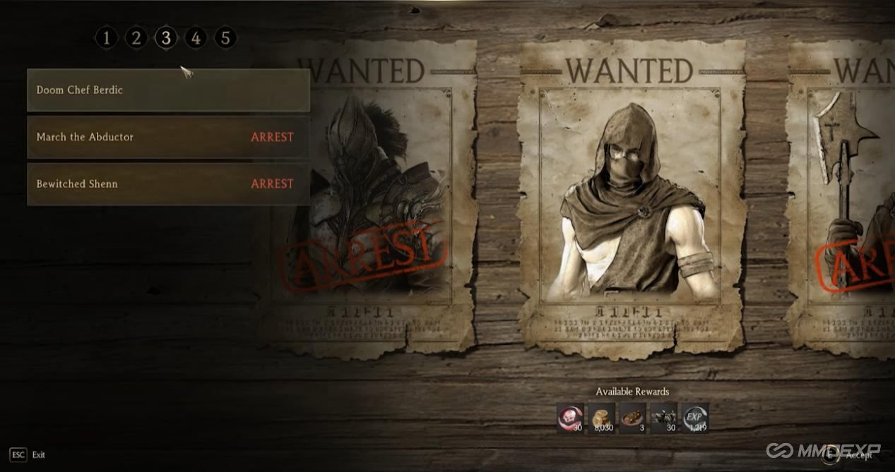 Bounty: Wanted Doom Chef Berdic in Chrono Odyssey