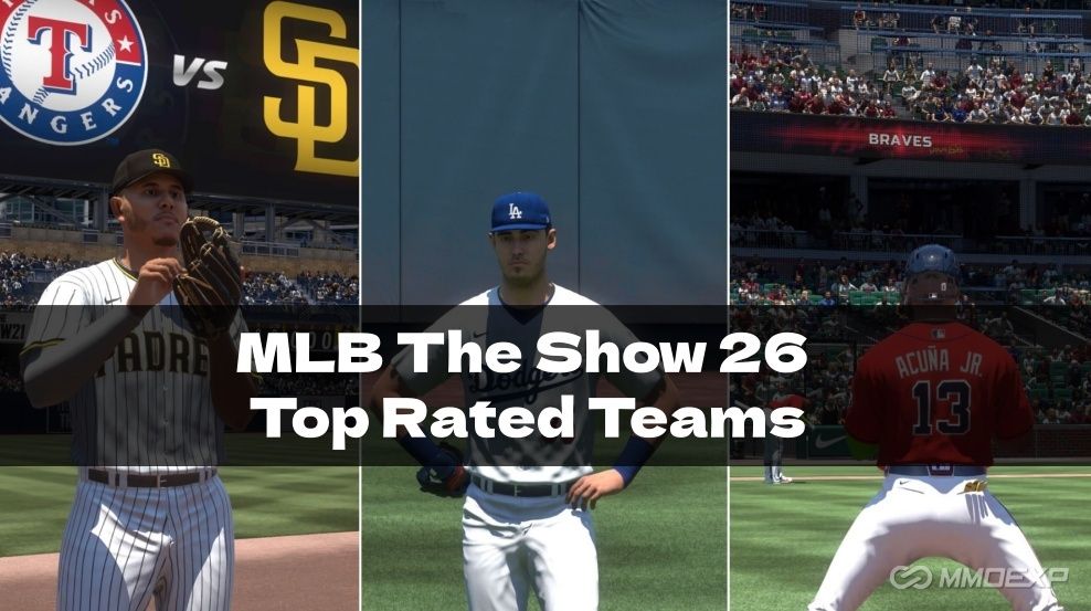 Top Rated Teams in MLB The Show 26