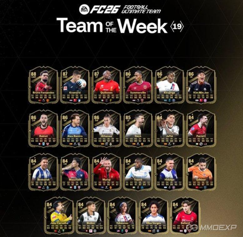 FC 26 TOTW 19 Revealed: Full List of Cards