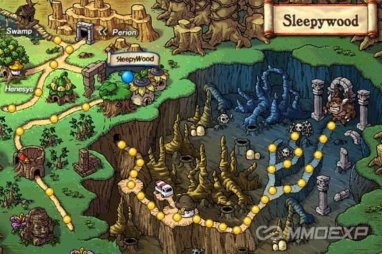 MapleStory Artale Sleepywood Map Guide