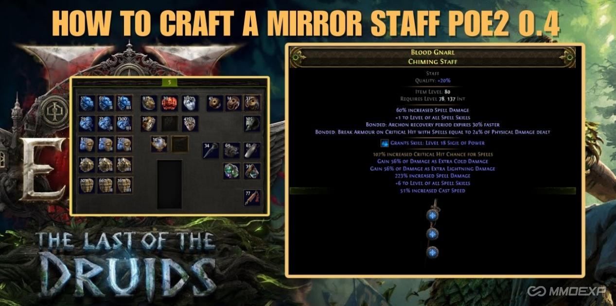 POE 2: How to Craft Mirror Staff in 0.4