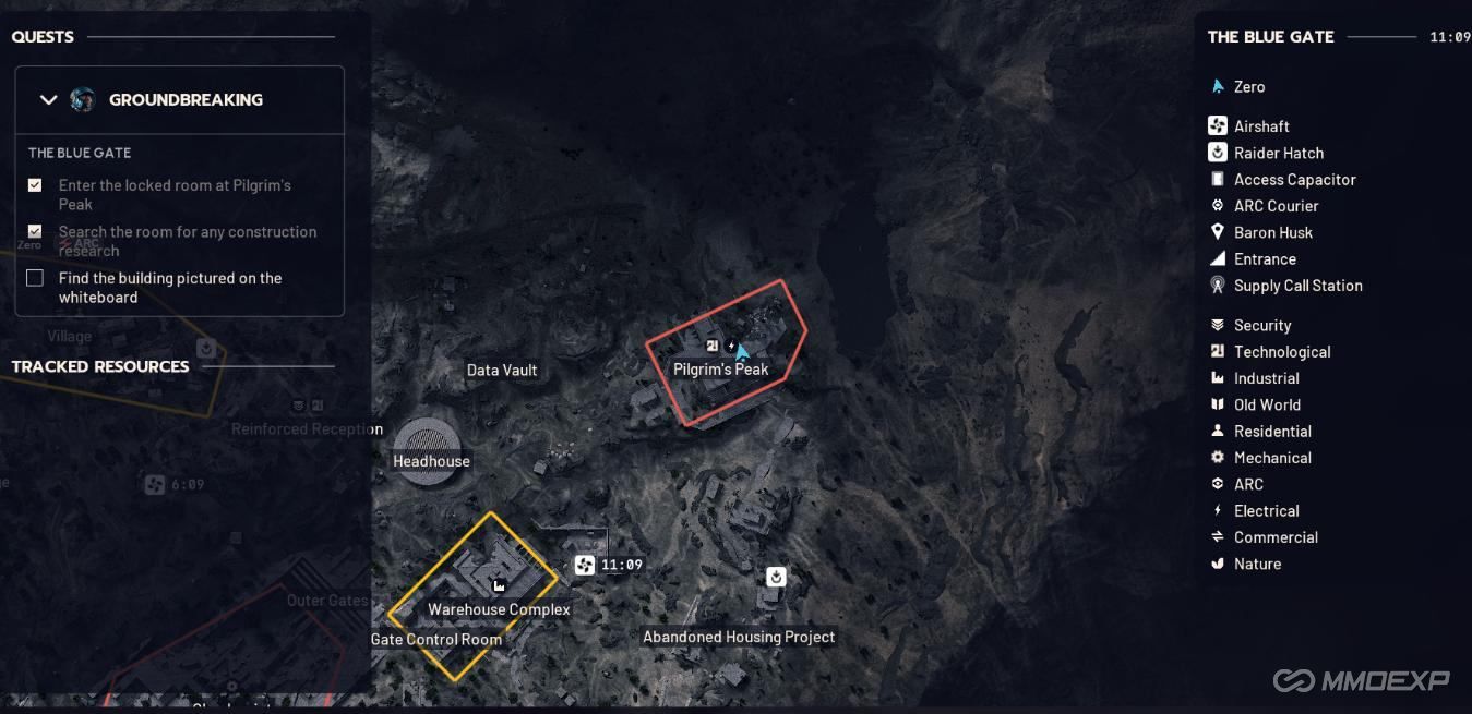 Reach Pilgrim's Peak & Enter the Locked Room