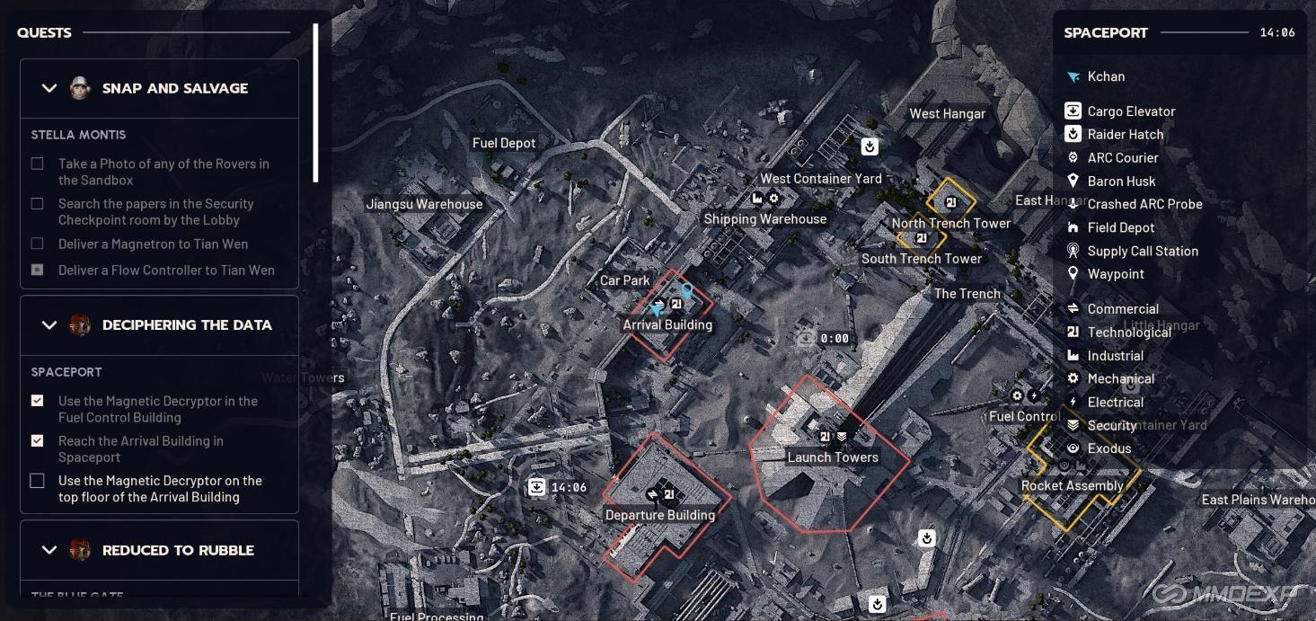 Step 3: Top-Floor Terminal in Arrival Building