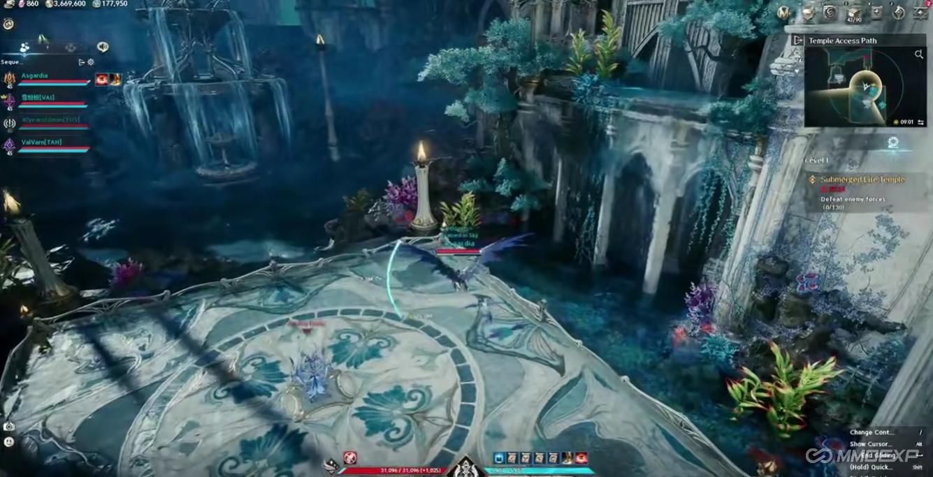 Aion 2 Transcendent Dungeon Guide: Submerged Eltnen Temple