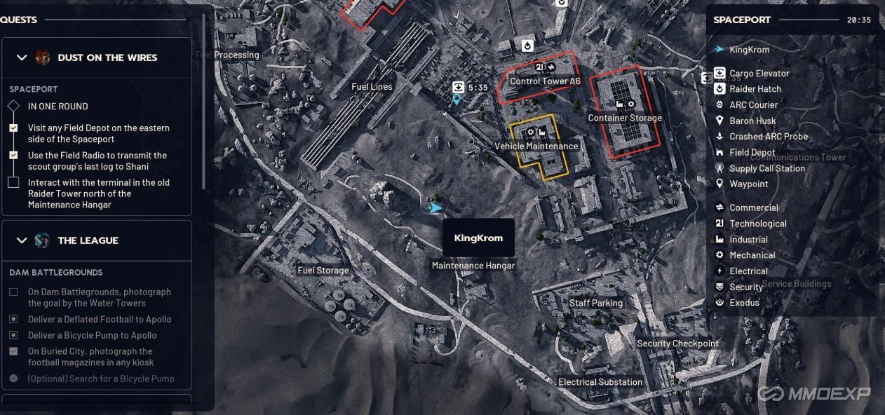 Deliver the Scout Patrol Note to Shani