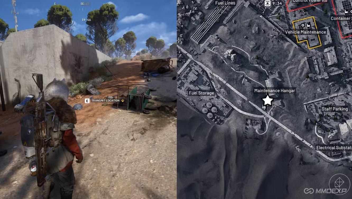 Find Traces of the Scout Patrol Near the Maintenance Hangar + Search the Remains Left by the Scouts