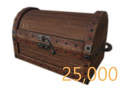 Gold Coin Chest [25000 Gold]