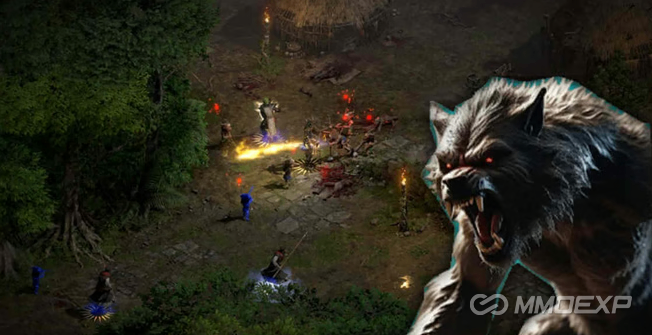 Diablo 2 Resurrected, D2R, Rabies Druid, Werewolf Druid, Hybrid Build, Cow Level, Secret Cow Level, Armageddon Druid