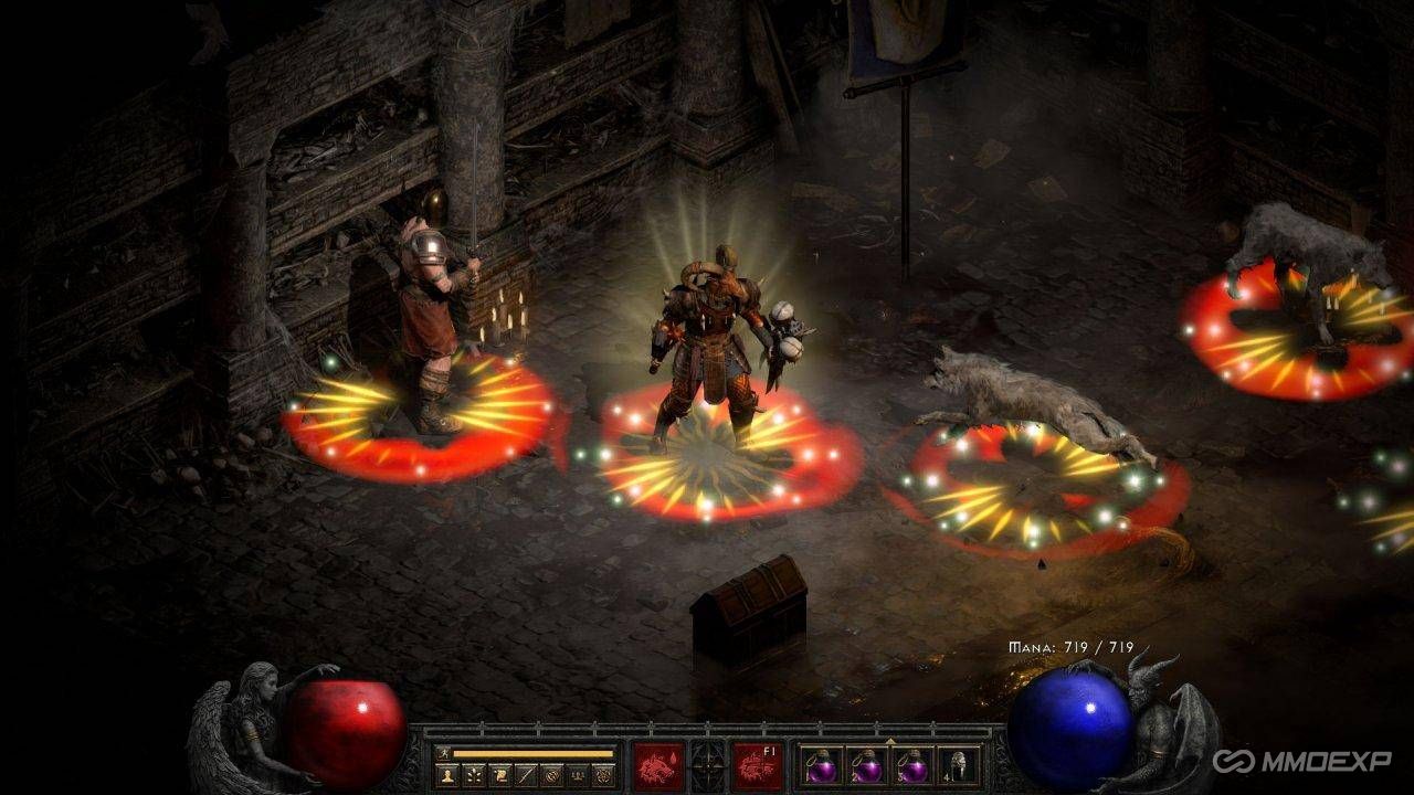 Diablo 2 Resurrected, D2R, Rabies Druid, Werewolf Druid, Hybrid Build, Cow Level, Secret Cow Level, Armageddon Druid