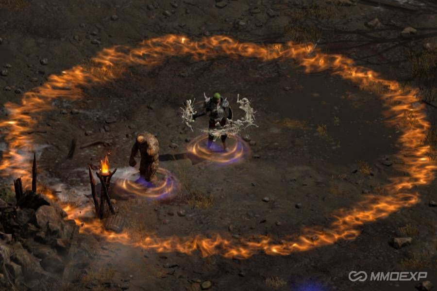 A Hidden Gem in Diablo II: Resurrected! A Summoner's Screen-Clearing Move with 829% Magic Find-Can You Believe It?