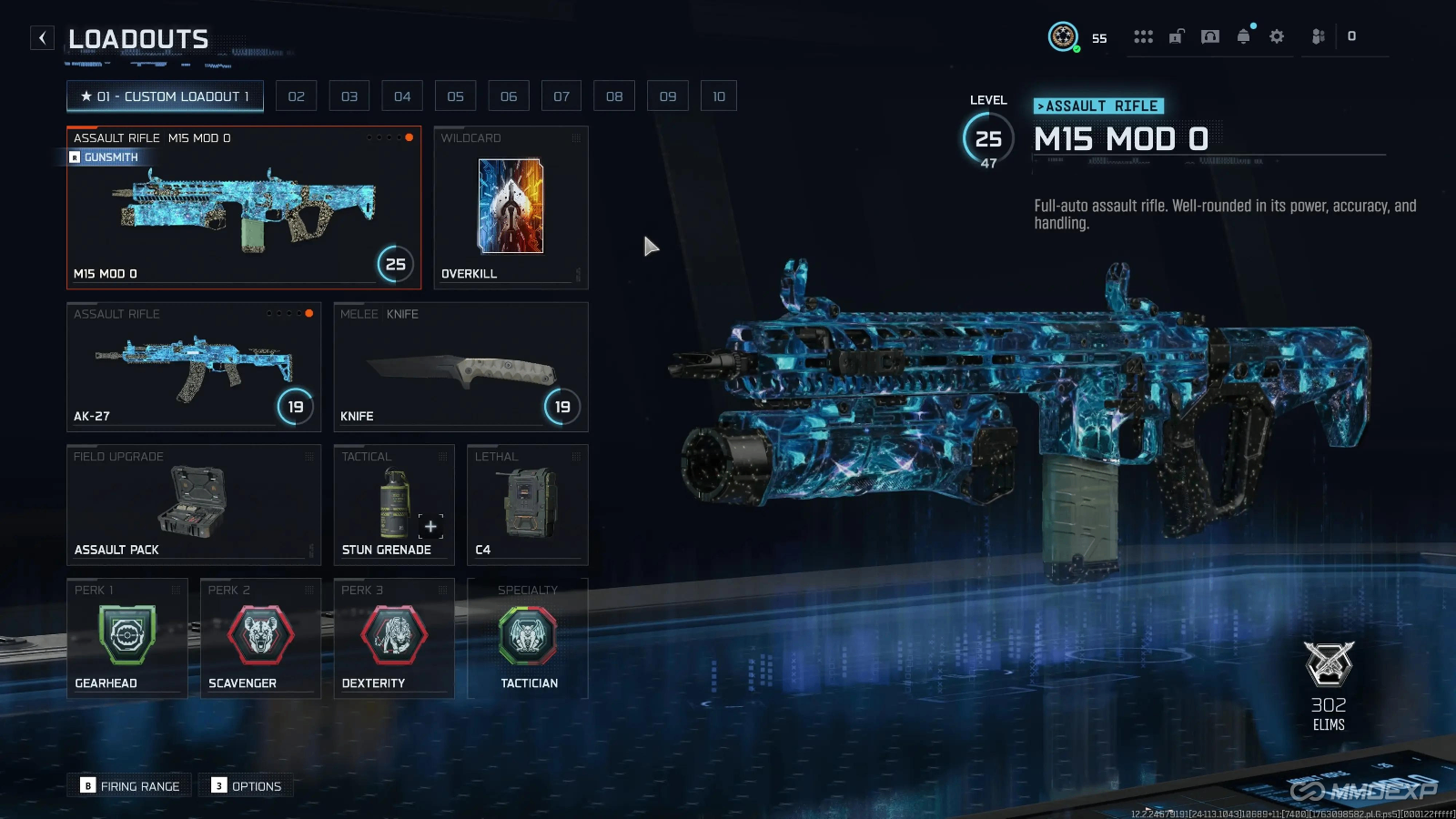 Multiplayer Loadout
