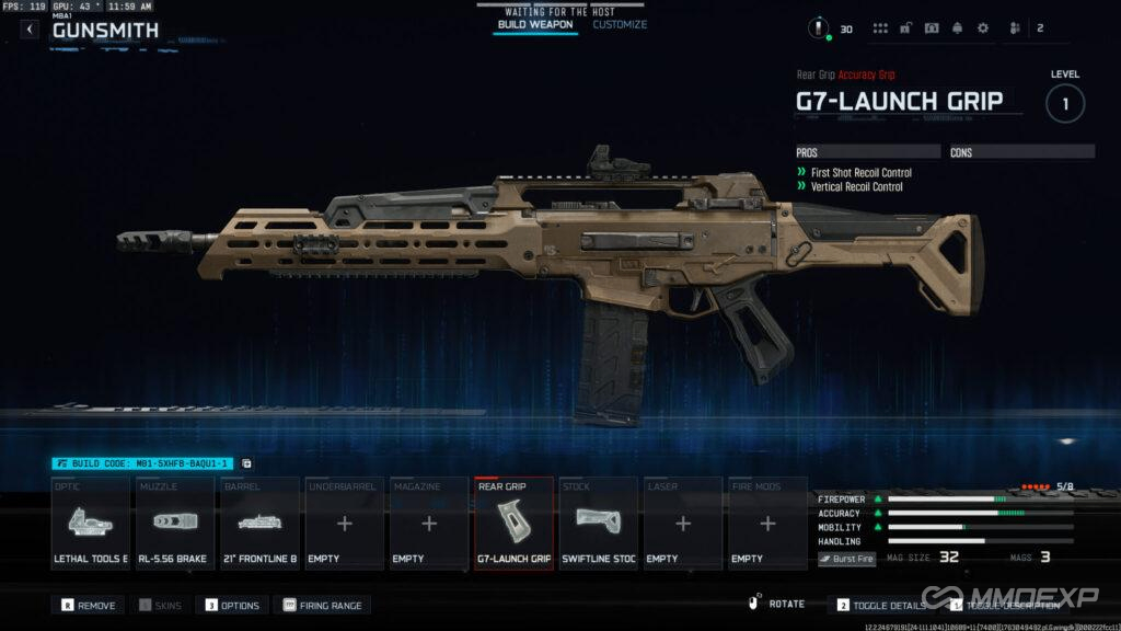 Black Ops 7 Gunsmith Menu