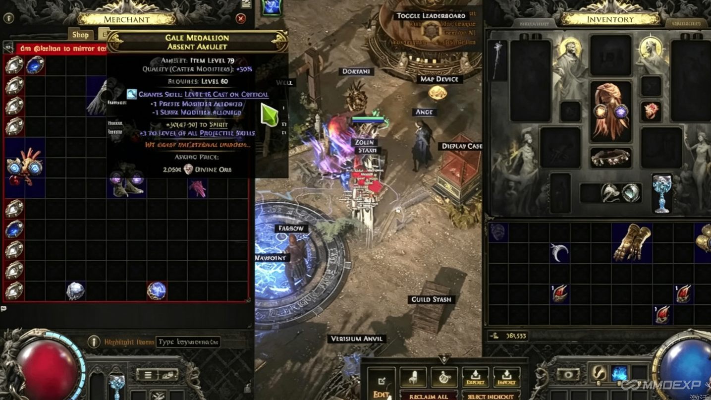 Path of Exile 2 Crafting Guide: Orb of Sacrifice and the +5 Projectile Amulet