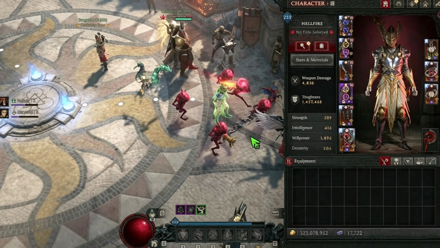 Diablo 4 Guide: Escalation Dungeon Loop – How to Farm Flawless Horadric Gems,cheap Diablo 4 Items
