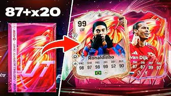THIS IS WHAT I GOT IN 87+ x20 PACKS?  & 91+ x5 FUTTIES PACKS! #eafc26