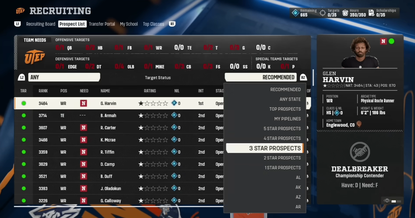 CFB 27 Small School Recruiting Guide: How to Build a Top 40 Class for Under 1,000 NIL Points,CFB 27 Coins for sale