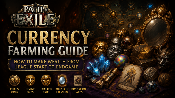 Path of Exile Currency Farming Guide: How to Make Wealth From League Start to Endgame