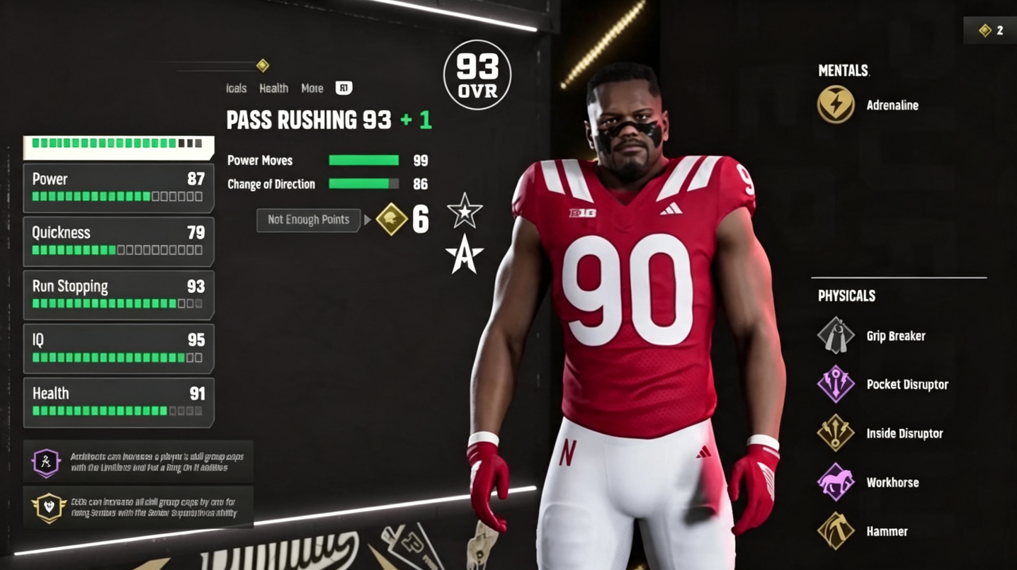 College Football 27 D-Line Guide - Best Archetypes, Abilities and The S-Tier DT You Need,College Football 27 Coins
