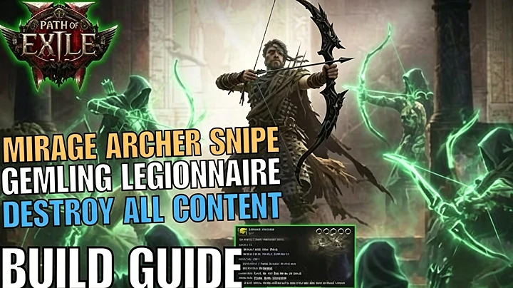 Path of Exile 2 0.5 Guide: How to Build a Mirage Archer Snipe Gemling Legionnaire for Easy Juiced Expedition Farming