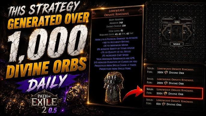 How PoE 2 Players Are Turning Cheap Rings Into 1,000+ Divine Orbs With This Secret Crafting Strategy