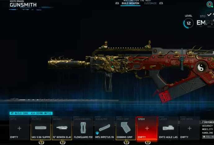VX Combat AR loadout