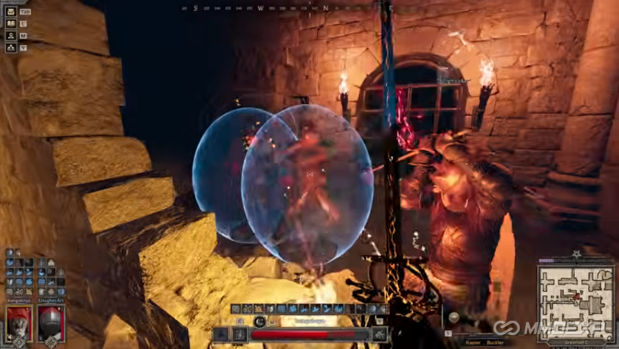 melee disruption Bard