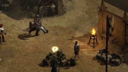 A fresh Ladder character upgrading equipment and preparing for efficient endgame farming.