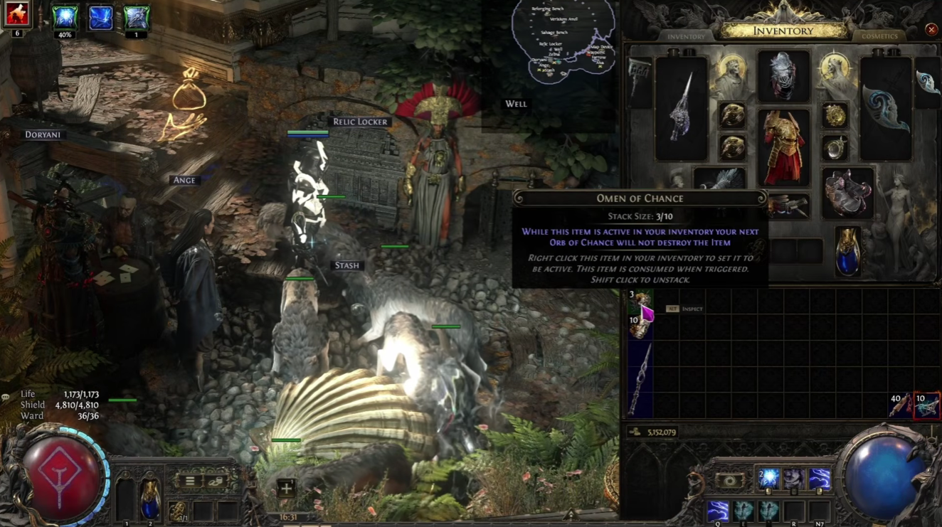 PoE 2 Adonia's Ego Crafting Guide – How to Make Divines with the Omen Gamba