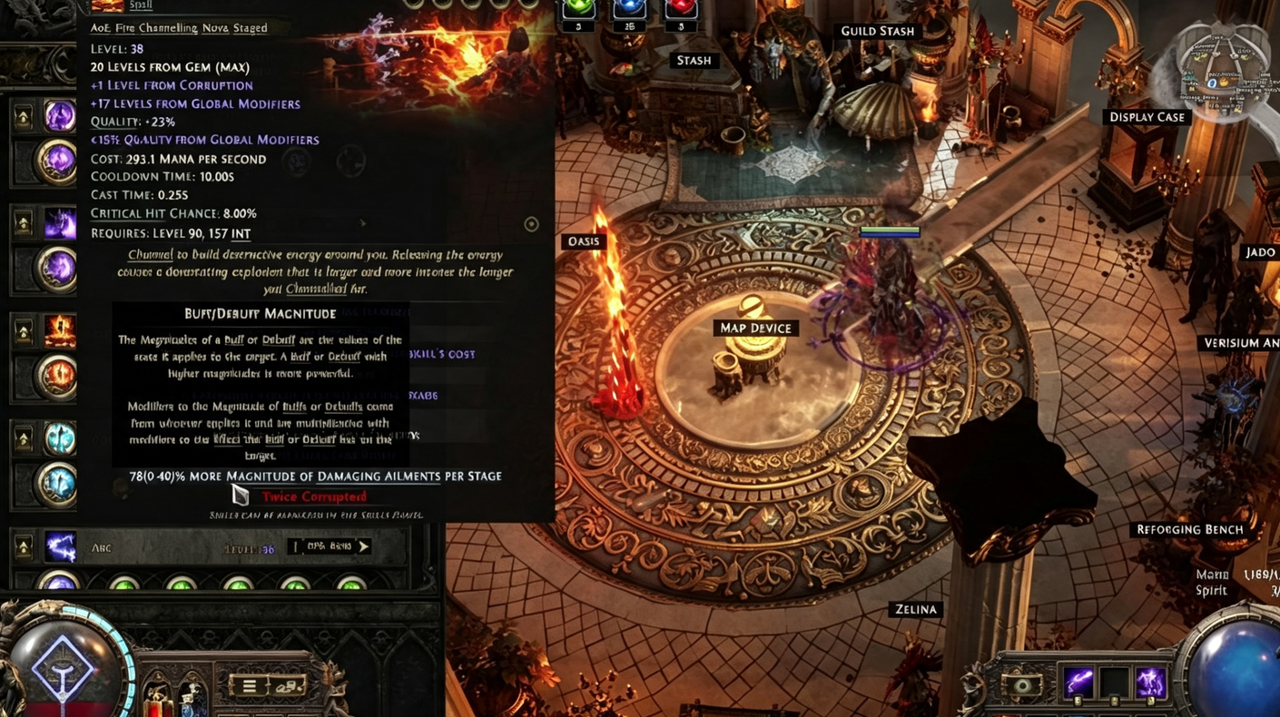 PoE 2 ED Contagion Gemling Build Guide – Insane Clear Speed and 60M Boss One-Shot