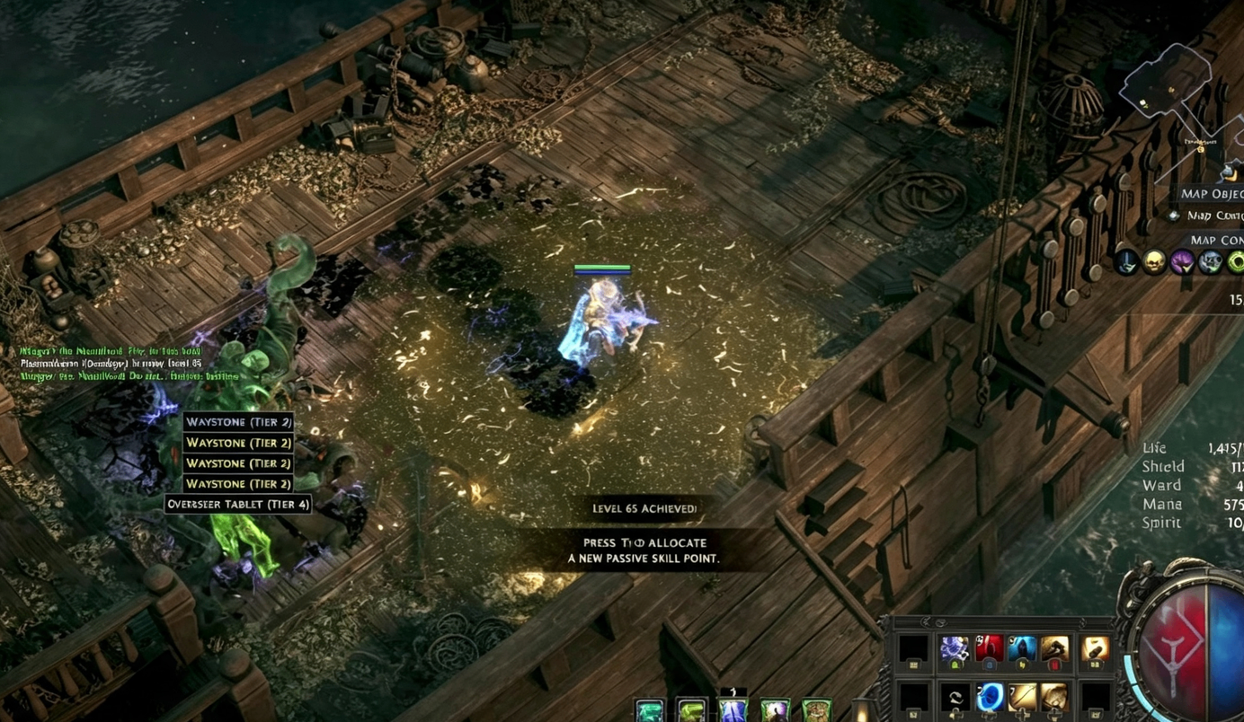 POE 2 Power Leveling Guide: Gain 6-7 Levels Per Map (60 to 90 Fast),buy POE2 Currency
