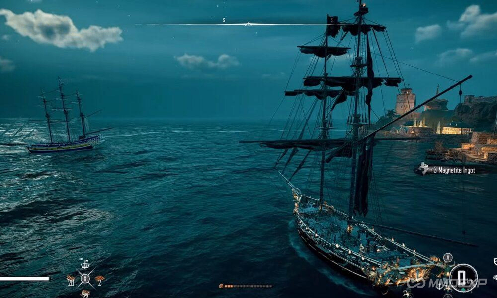 Nighttime Shipwreck Salvage