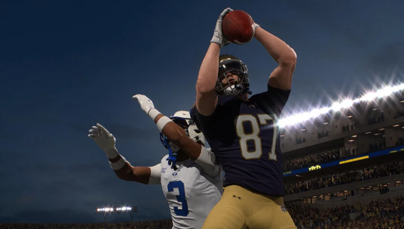 EA reduced green catching windows in College Football 27 after timing-based catches became highly effective.