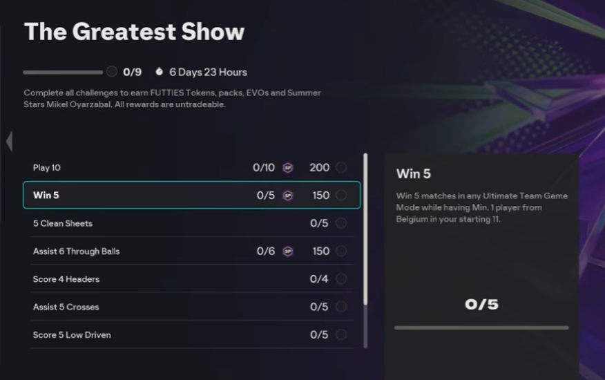 FC 26,Greatest Show Objectives,Fastest Way,Challenge,buy FC 26 Coins,cheap FC 26 Coins